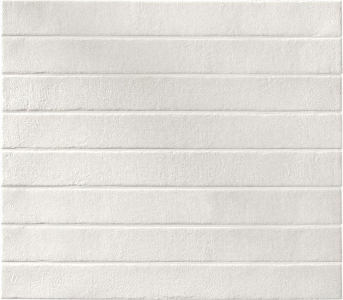 Gresie Faetano Timeline Brick HTL 20 Absolute White 4.8x45 cm