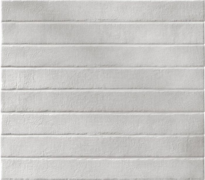 Gresie Faetano Timeline Brick HTL 5 Silver 4.8x45 cm