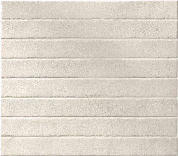 Gresie Faetano Timeline Brick HTL 10 White 4.8x45 cm