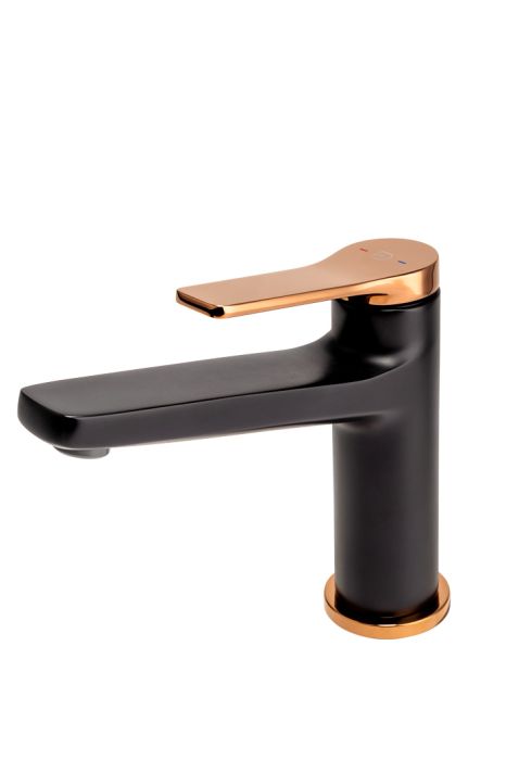 Baterie Stativa Lavoar FDesign Seppia Negru Mat