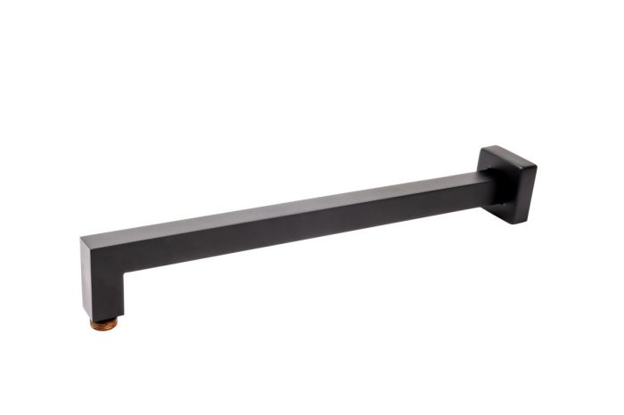 Bras Dus Fix Rectangular FDesign Inula Negru Mat