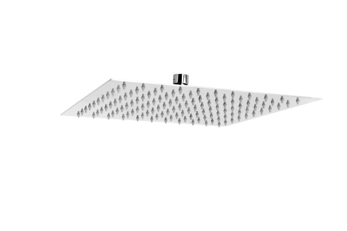 Cap de Dus Slim Patrat FDesign Inula Crom Lucios