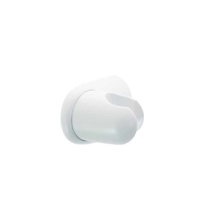 Suport Para Dus Rotund FDesign Inula Alb Mat