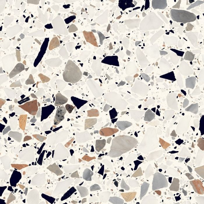 Gresie Frammenti FR10 Bianco Macro 20x20