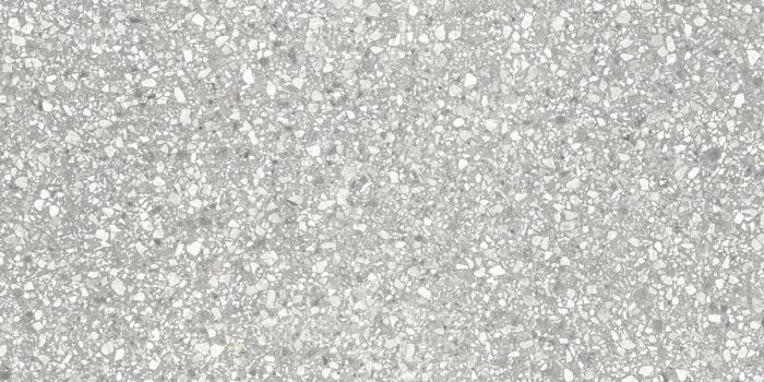 Gresie Terrazzo Blend Gravel Silver Mat 30x60 cm – placă