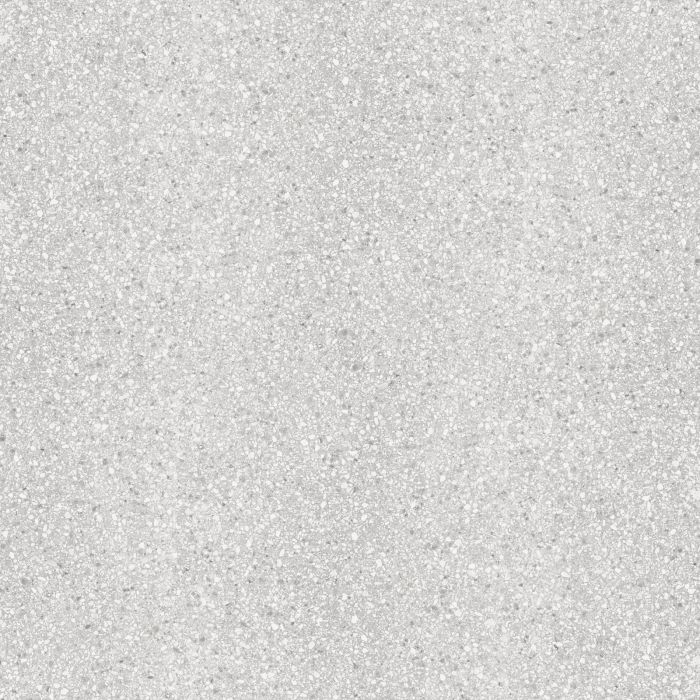 Gresie Terrazzo Blend Gravel White Mat 120x120 cm – placă