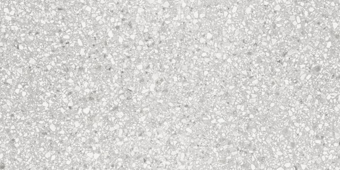 Gresie Terrazzo Blend Gravel White Mat 30x60 cm – placă