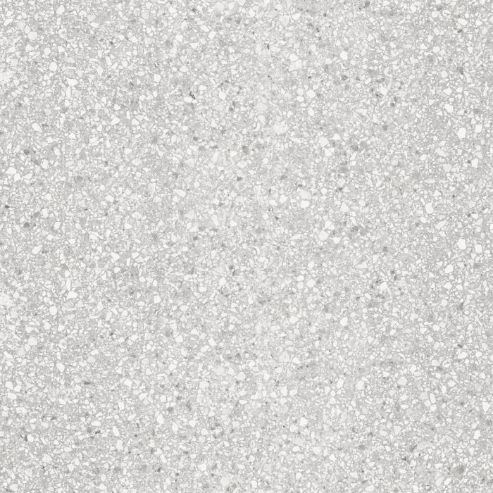 Gresie Terrazzo Blend Gravel White Mat 60x60 cm – placă