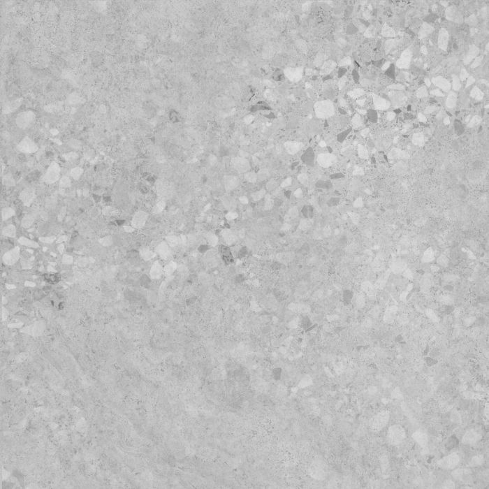 Gresie Terrazzo Blend Pebble Grey Mat 60x60 cm – placă