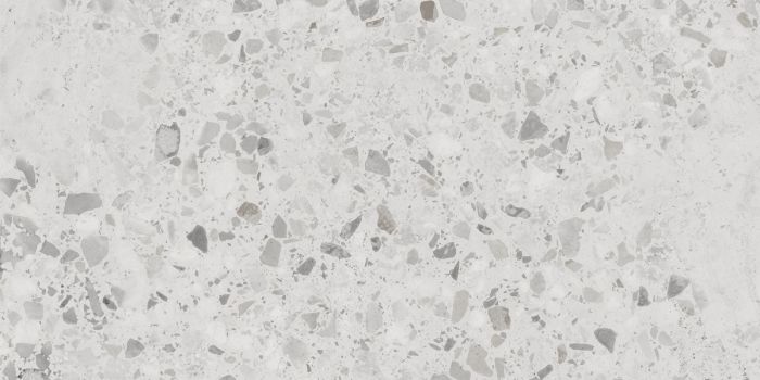 Gresie Terrazzo Blend Pebble Silver Mat 30x60 cm – placă