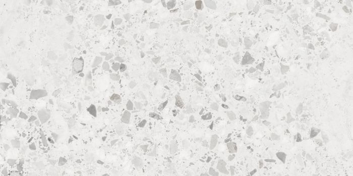 Gresie Terrazzo Blend Pebble White Mat 30x60 cm – placă