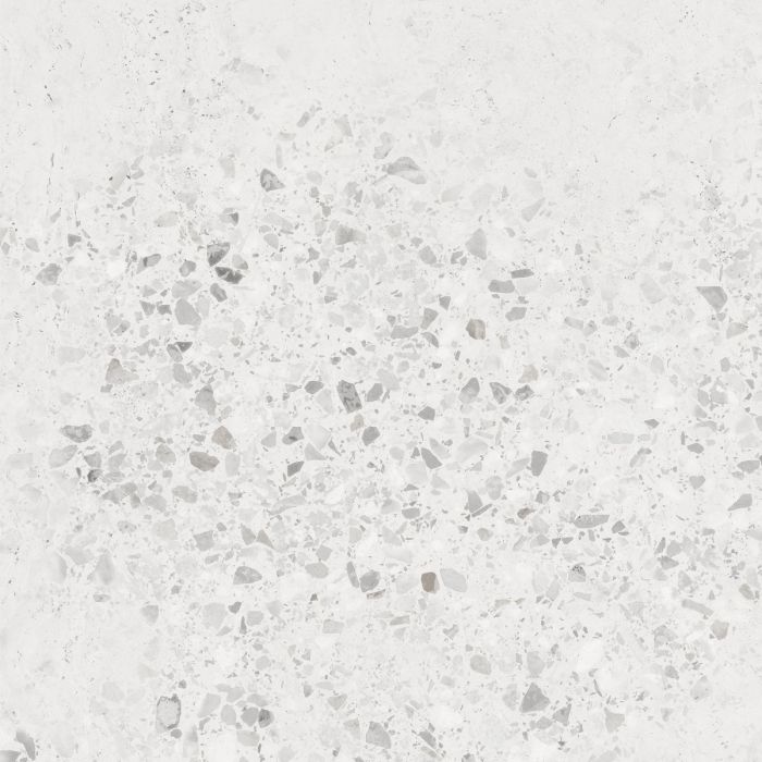 Gresie Terrazzo Blend Pebble White Mat 60x60 cm – placă