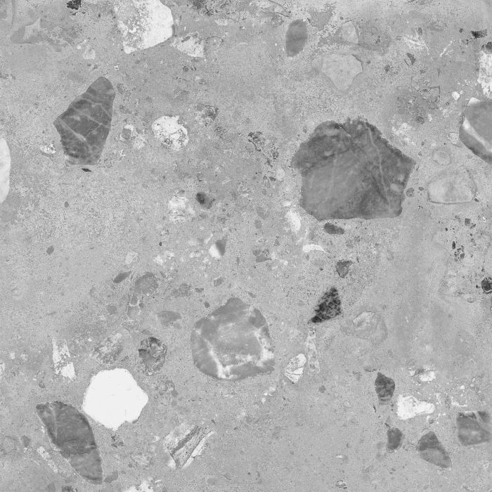 Gresie Terrazzo Blend Stone Grey Mat 60x60 cm – placă