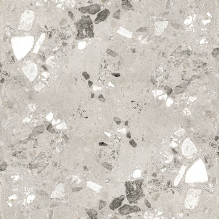 Gresie Terrazzo Blend Stone Sand Mat 120x120 cm – placă