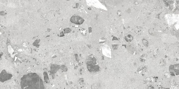 Gresie Terrazzo Blend Stone Silver Mat 30x60 cm – placă