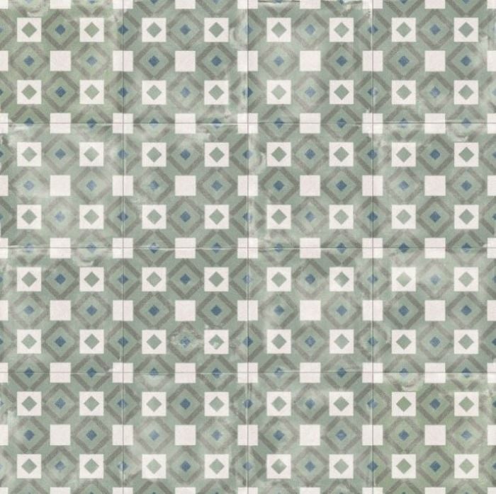 Gresie Decorata Play Labyrinth Sage 20x20 cm