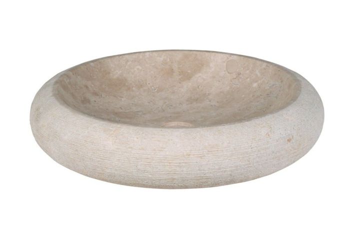 Lavoar Piatra Infinito Crem Ø 55 cm extern