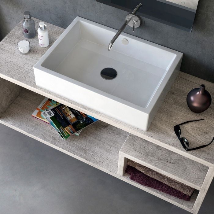 Lavoar Ceramica Dreptunghiular LAV18 50x36 cm