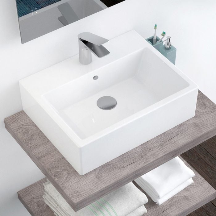 Lavoar Ceramica Dreptunghiular LAV27 58x46 cm