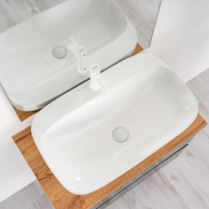 Lavoar Ceramica Dreptunghiular LAV43 70x42 cm