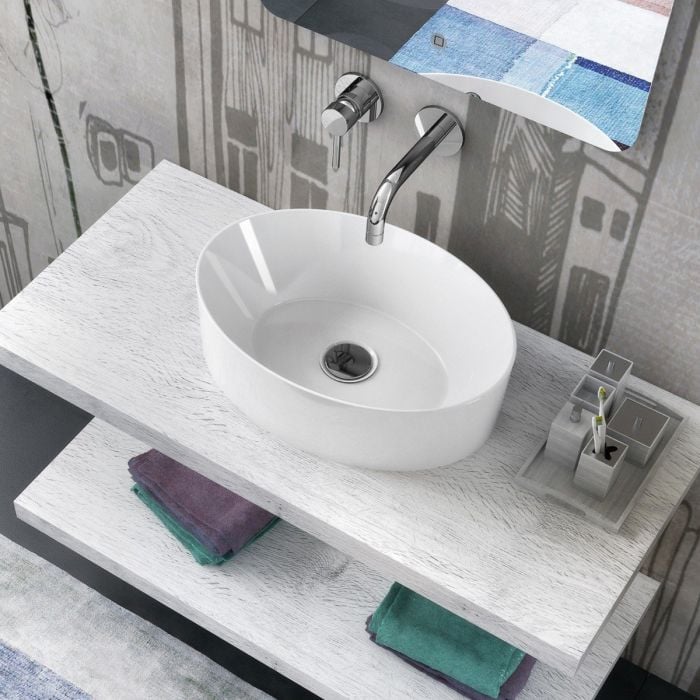 Lavoar Ceramica Oval LAV9 50x35 cm
