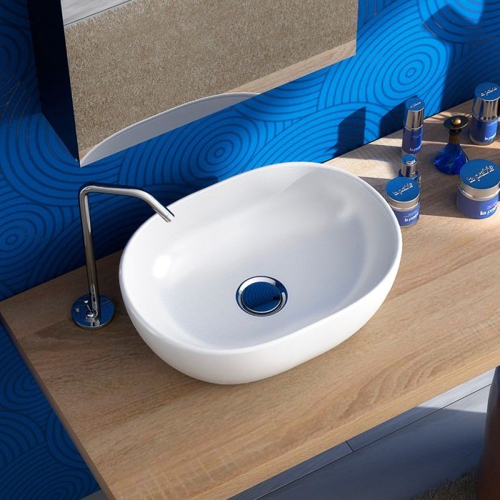 Lavoar Ceramica Oval SLIM51 60x42 cm