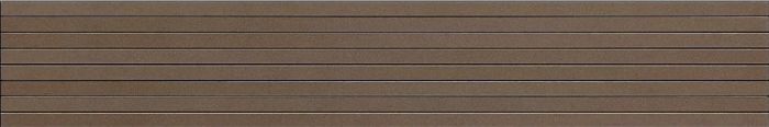 Mozaic Listello Tratto Nuances Marrone 20x120 cm