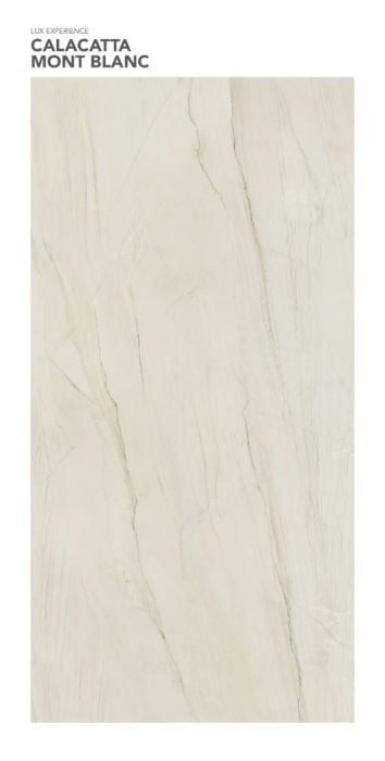 Lastra Gresie Calacatta Mont Blanc Lucios 120x280x0,6 cm