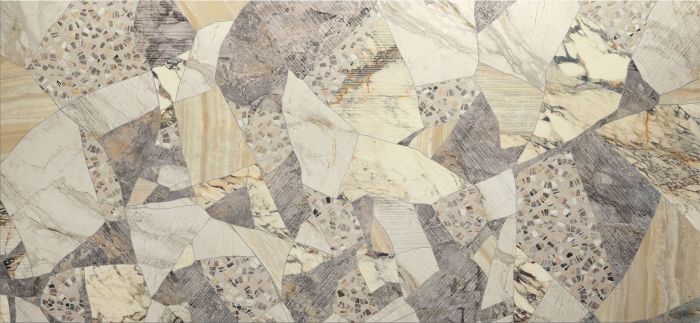 Gresie Decor Portelanata HME Blended Marmura Mix Mat 60x120 cm