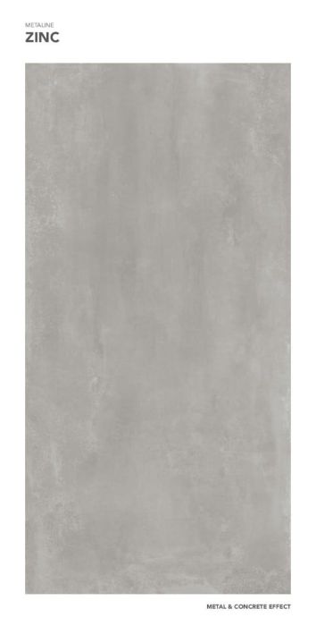 Gresie Metaline Zinc Mat 120x280x0,6 cm - Imagine 2