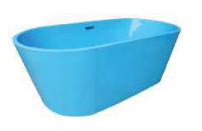 Cada Freestanding Milla Blue 170x81 cm