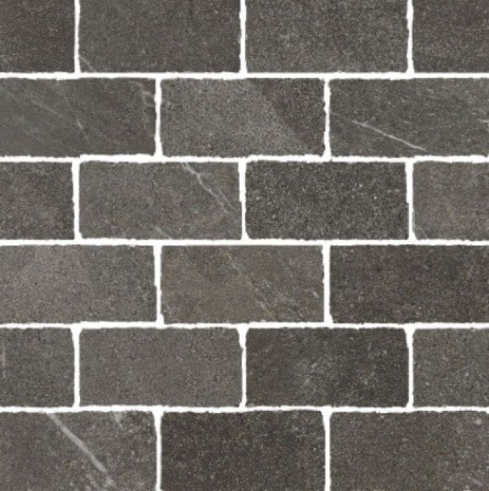 Mozaic pe plasa Shale Muretto a Spacco Dark 30x30 cm