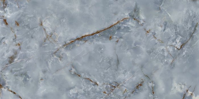 Gresie Portelanata HPM 02 Onice Azzurro Lucios 60x120 cm