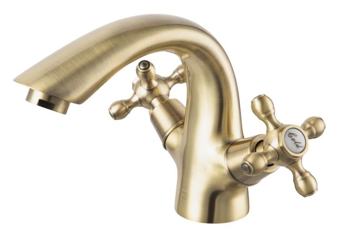 Baterie stativa lavoar FDesign Lacrima Bronz Periat