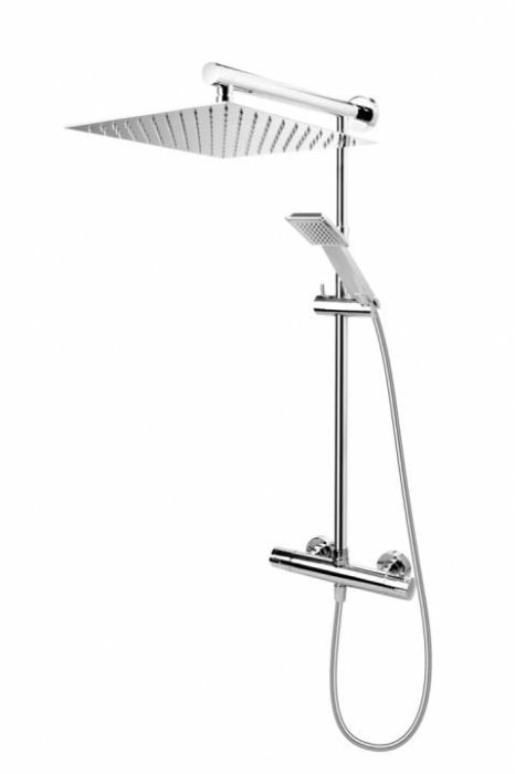 Coloana Dus cu Termostat Crom Lucios FDesign Anima Quadro