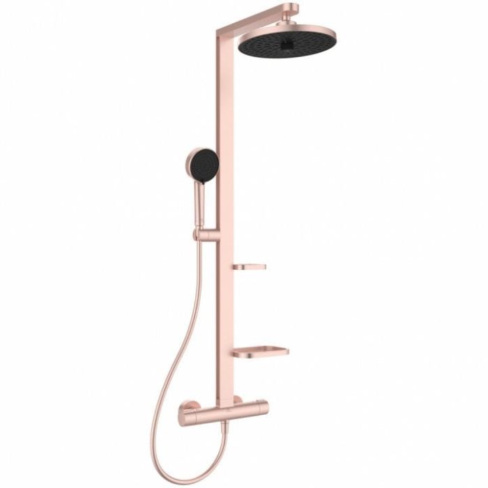 Coloana de dus Rose cu termostat Ideal Standard Ceratherm Alu+