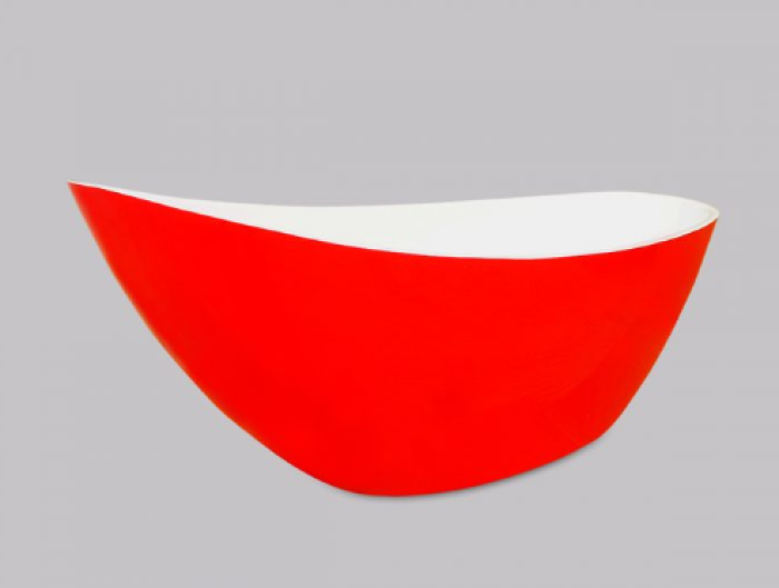 Cada Freestanding Reina Red 182x75,5 cm