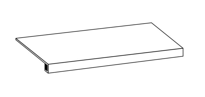 Treapta Blendart Grey 33x120cm