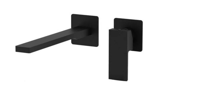 Robinet din Perete Paffoni Elle Negru mat 20 cm