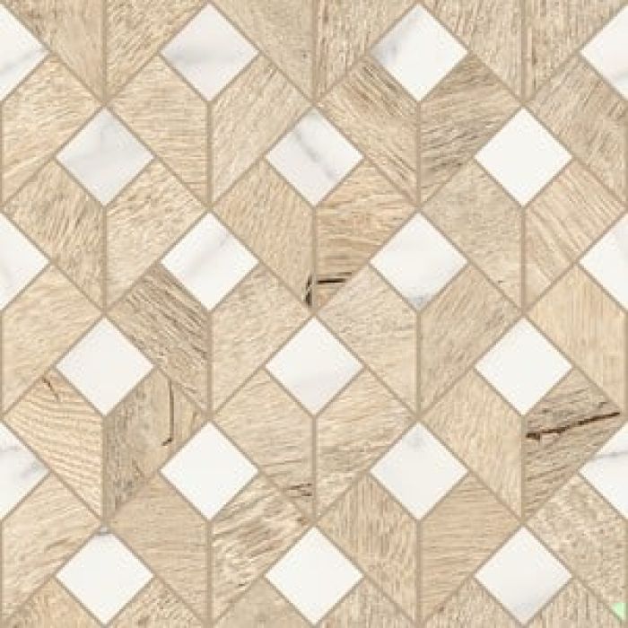 Gresie Timewood Flip Mosaic Honey 29x29 cm