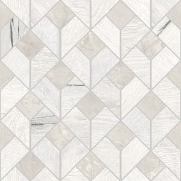 Gresie Timewood Flip Mosaic White 29x29