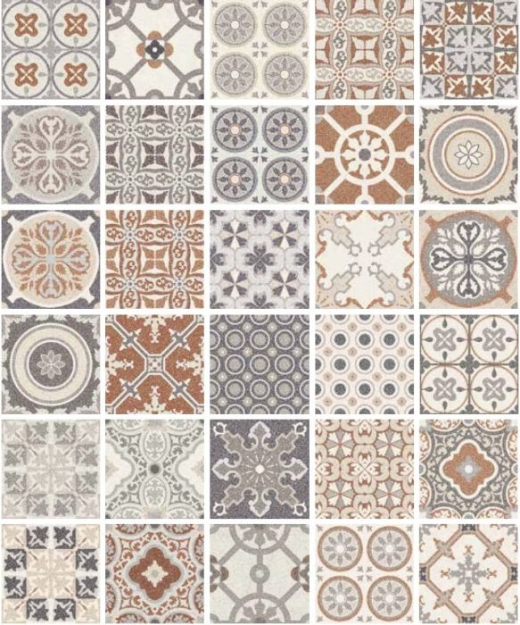 Gresie Newdeco Patchwork Lucios 60x60 cm