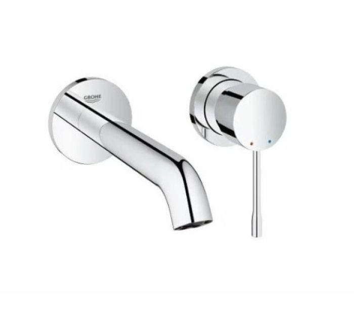 Baterie Lavoar Perete Grohe Essence Finisaj Crom Pipa 185mm