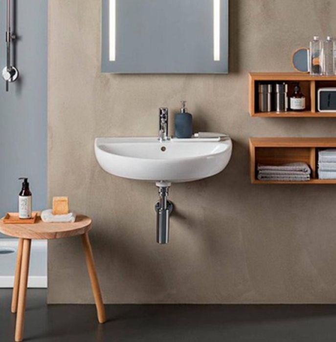 Lavoar Suspendat Din Ceramica Colibri 55 cm 