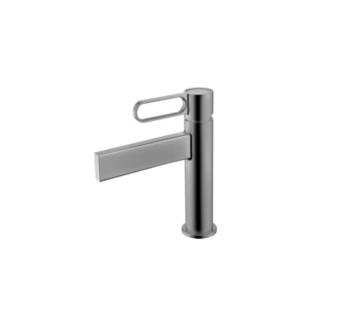 Baterie stativa lavoar cu ventil click-clack FDesign Zaffiro Gun Metal