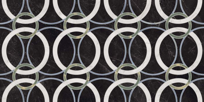 Gresie Decor ABK Sensi Fantasy Circular 60x120 cm Lucios 3D