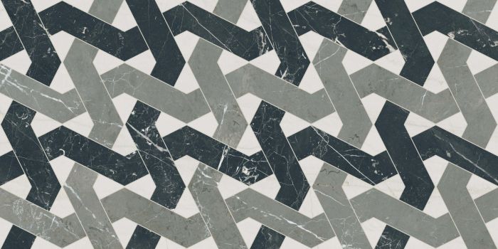 Gresie Decor ABK Sensi Fantasy Zigzag 60x120cm Lucios 3D
