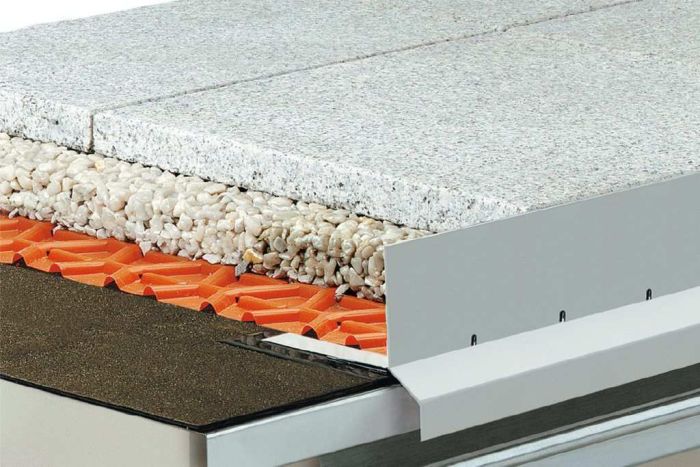 Profil Picurator Balcon/Terasa Schluter RKL Bara 30mm 2.5 ml