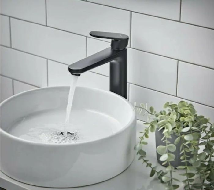 Baterie Lavoar Hansgrohe Vernis Blend 190 Finisaj Negru Mat