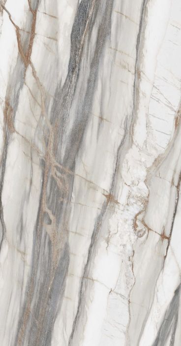 Lastra Gresie Oyster White Lucios 120x280 cm